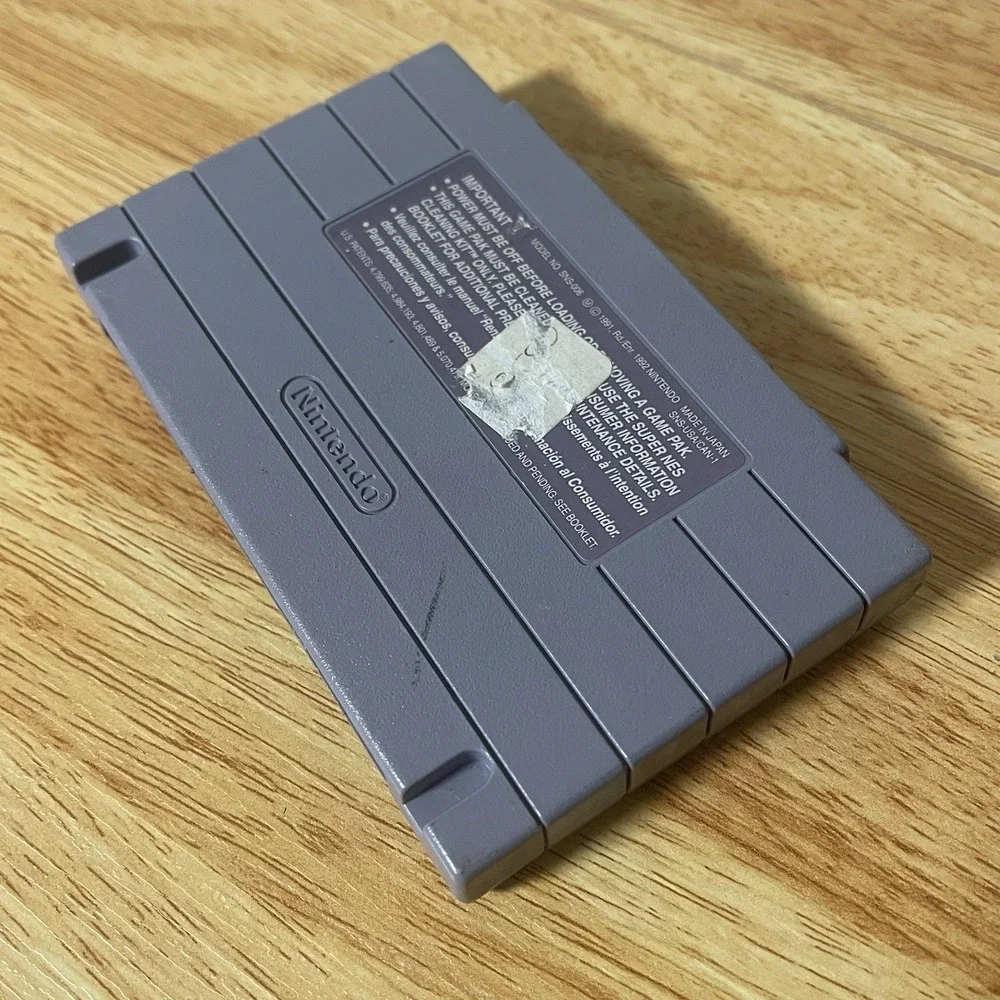 Mario's Time Machine (Super Nintendo Entertainment System 1993) Cartridge Only